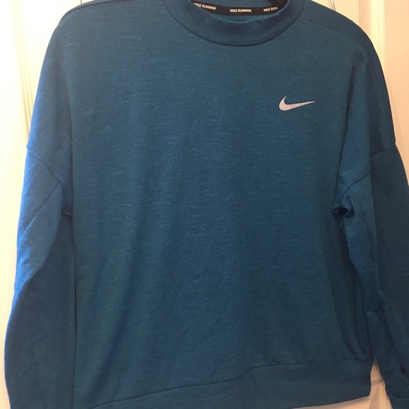 Nike Dri-FIT Therma Crew Neck Running Sweatshirt